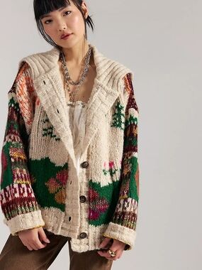 Free People Wonderland SoftSpun Cardi